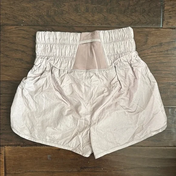 Dusty Rose Free People The Way Home High-Waisted Shorts - Picture 2 of 3